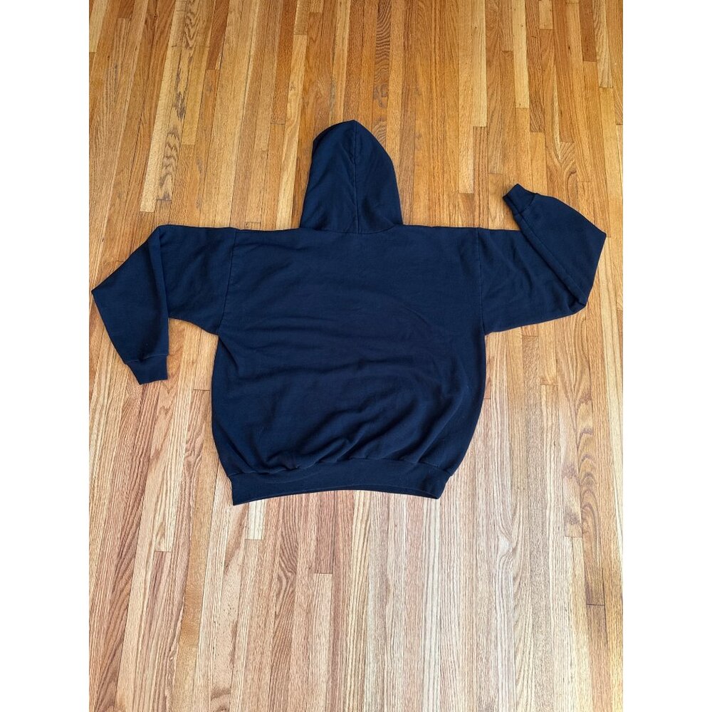 Hanes ComfortBlend EcoSmart Black Hoodie "You Had Me At Beard" Design XL - Picture 9 of 9